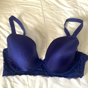 34 G bra navy blue